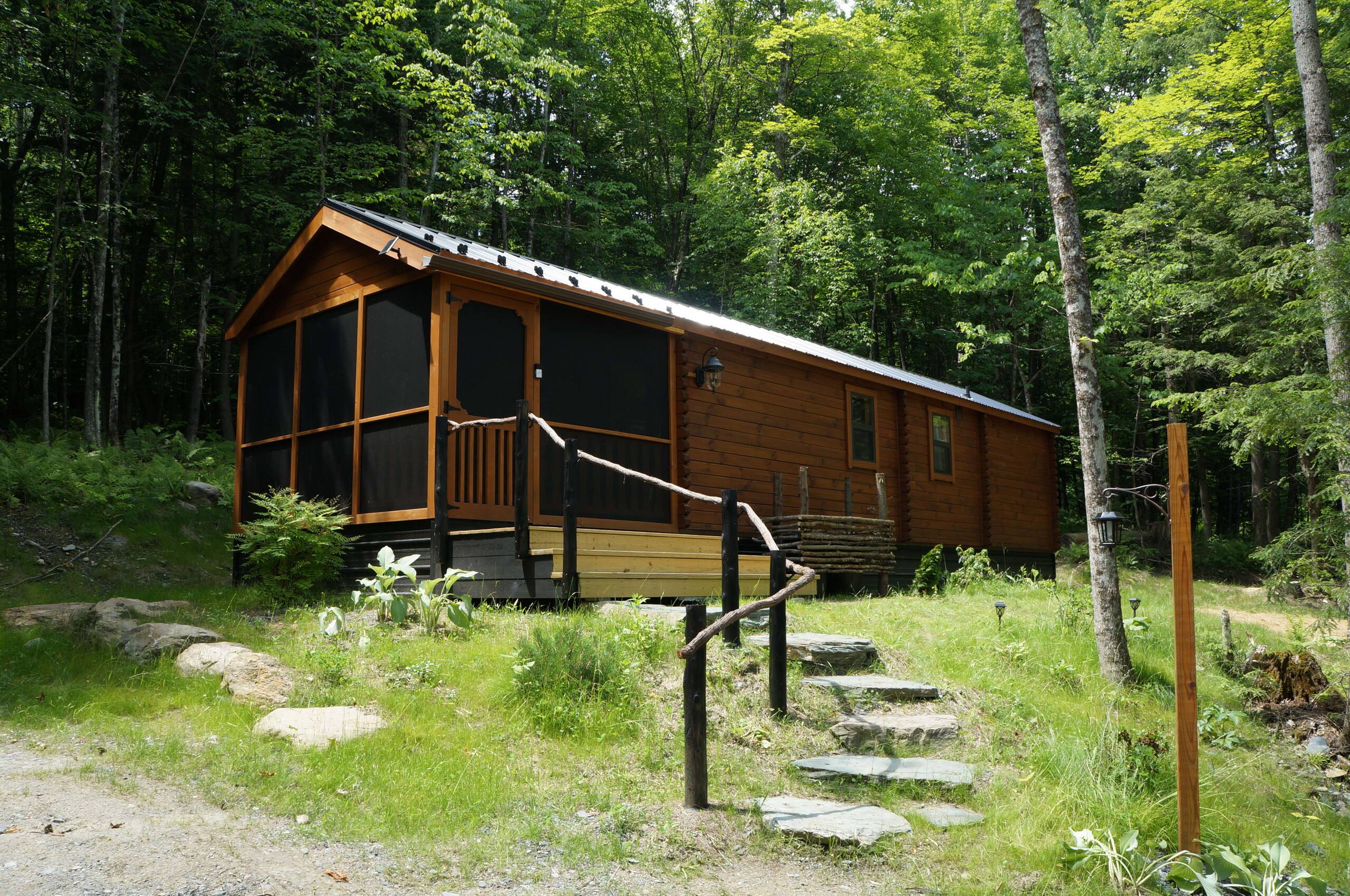 Alchemist's Log Cabin — Wychwood · Duxbury, Vermont